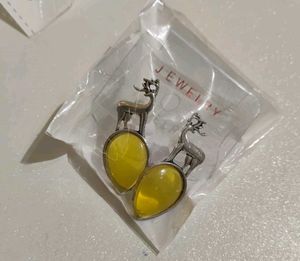 Deer Drop Earrings