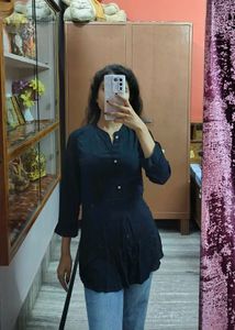 Black Short Kurti