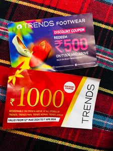 Trends Coupons Worth 1500