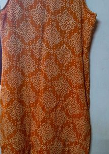 Paisley Print Dress
