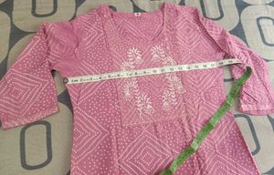 Pink Kurta