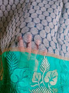 Elegant Embroidered Saree