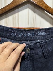 Giorgio Armani Vintage Black Jeans