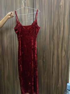 Split Slip Dress