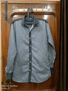 Men's Patterned Long Sleeve Shirt