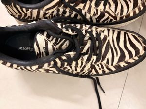 Zebra Print Sneakers