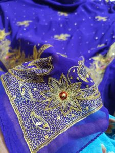 Sari Work Saree