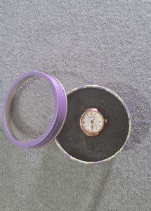 Salty Quartz Ring Watch - Rose Gold