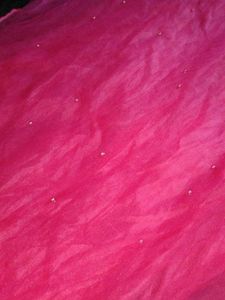 Pink Embellished Dupatta