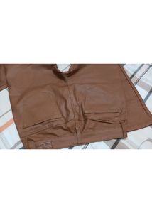 Leather Type Skinny Trouser