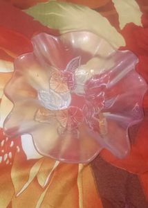 Glass Bowl For Showpiece