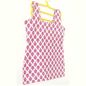 Printed Cotton Kurti 🎀