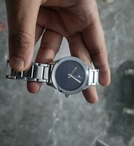 Fastrack Silver Watch