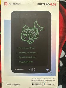 Portronics Ruffpad 8.5E LCD Writing Tablet