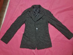 Stylish Grey Blazer coat women