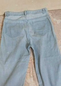 Light Wash Denim Pants