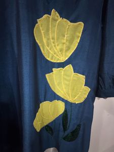 Floral silk Shift Dress