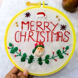 Christmas embroidery hoop, customized hoop