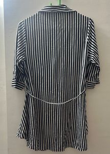 Zebra Crossing Print Top