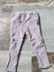 Cute Lilac Baby Pants