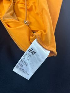 H&amp;M V SHAPED EMBELLISHED SHIMMER BIKINI TOP