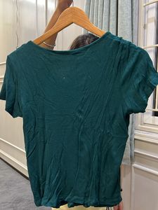 Green Stretchable Tee