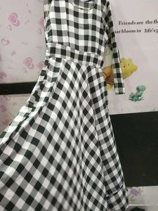 Checkered Maxi Dress