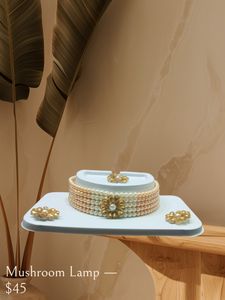 Neck Set With Earings And Mangtika