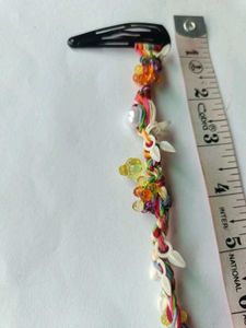 2 Navratri 🌺Hair Clip Braids