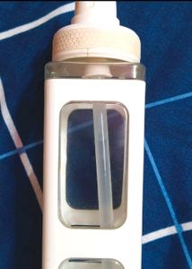 Plastic Water Bottle With Straw