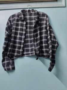 Black 🖤 Crop T -Shirt For Girls