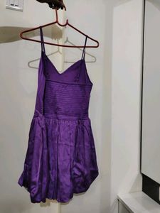 Purple Mini Dress Brand New Price Negotiable
