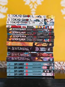 Manga Lot - Tokyo Ghoul, Naruto, Demon Slayer & Mo