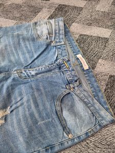 JiggyGen 34 Waist UniSex Damge Premium Jeans🔥🔥🔥