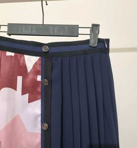 Pleated Maxi Skirt