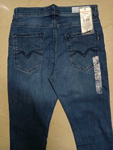 Dark Blue Denim Jeans