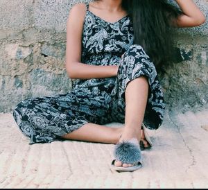 Paisley Print Maxi Dress