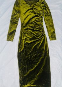 Velvet Midi Dress