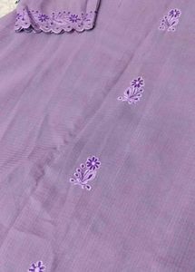 Elegant Lavender coord Kurta set