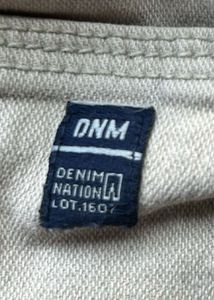 28 Waist Girls Beige / Cream Colour Denim Jeans