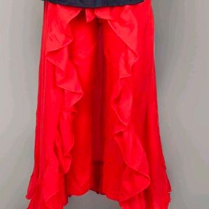 Girls Maxi/ Full Length Dress Top And Skirt