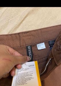 Brown Mini Skirt