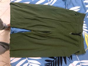 Green Casual Pants
