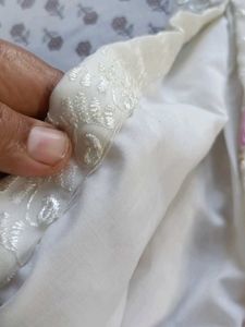 punjabi Suit cream colour 💗
