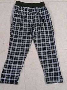 Checkered Casual Pants