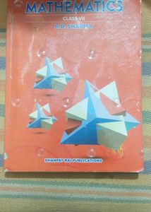 RD Sharma Mathematics Book Class 7