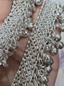 Silver Anklets