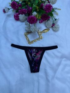 Floral Thong