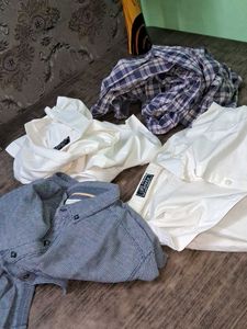 Men&#39;s Shirt Bundle - 4 Casual Tops