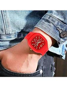 Red Fashion Watch For Boys And Girls